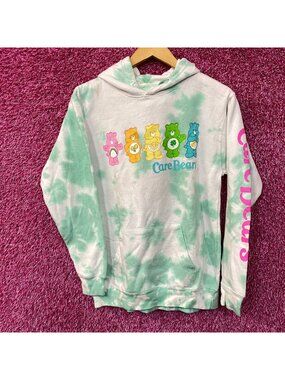 The Original Carebears tiedye Hoodie size Small